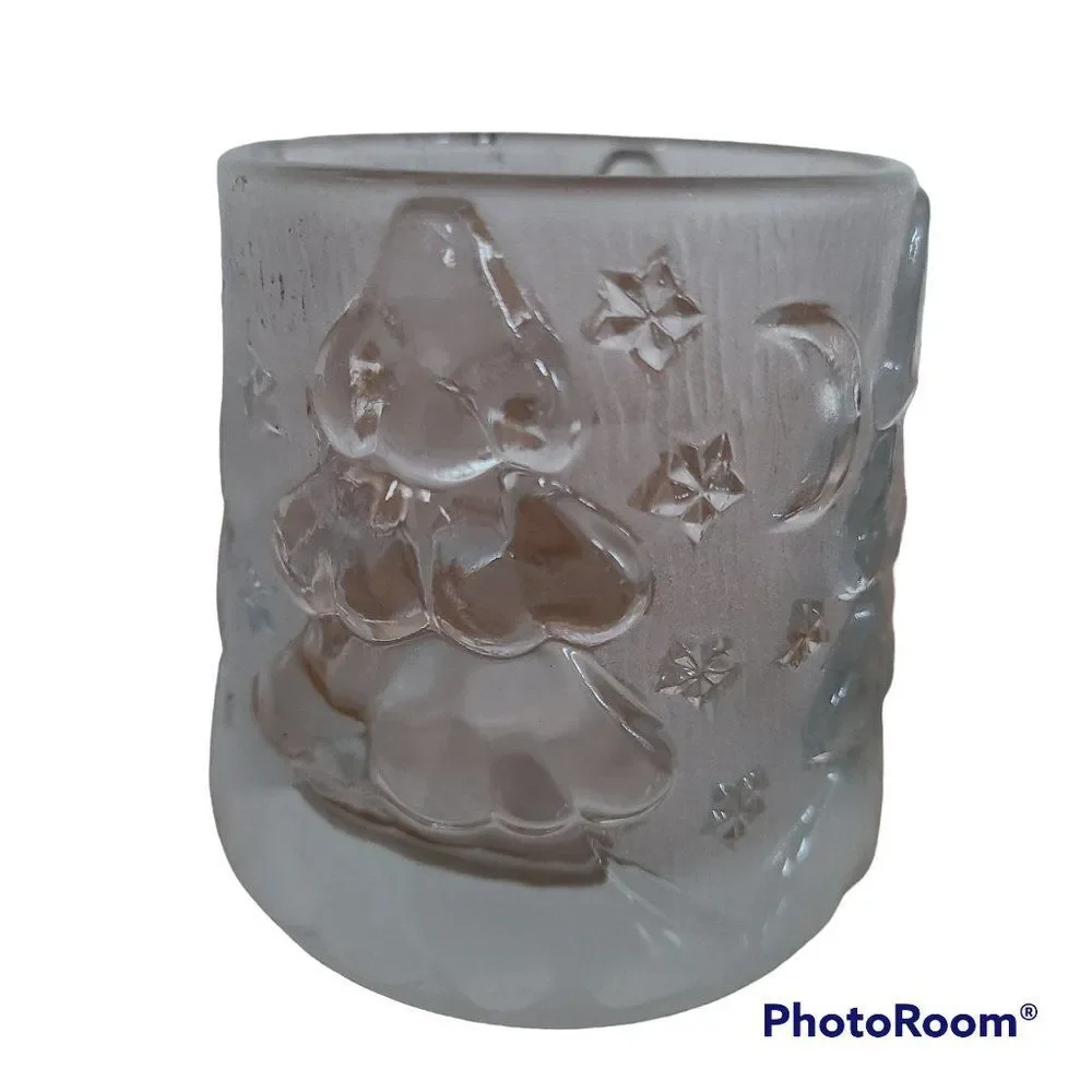 Vintage textured glass